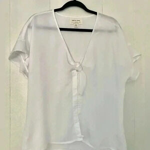 Cloth & stone for Anthropologie short sleeve blouse